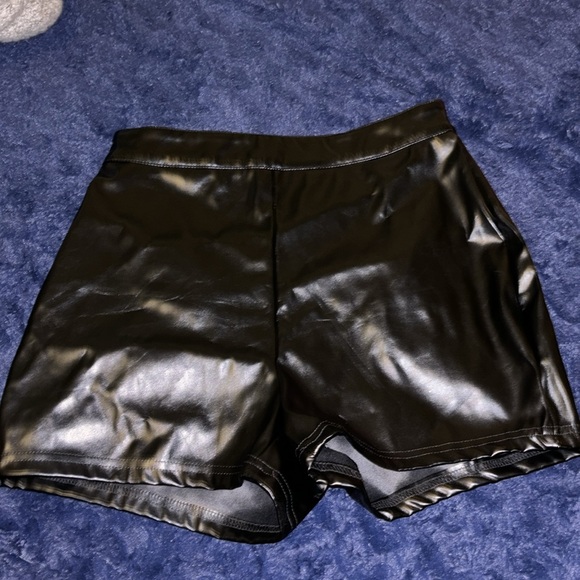Leather Shorts - Picture 2 of 2